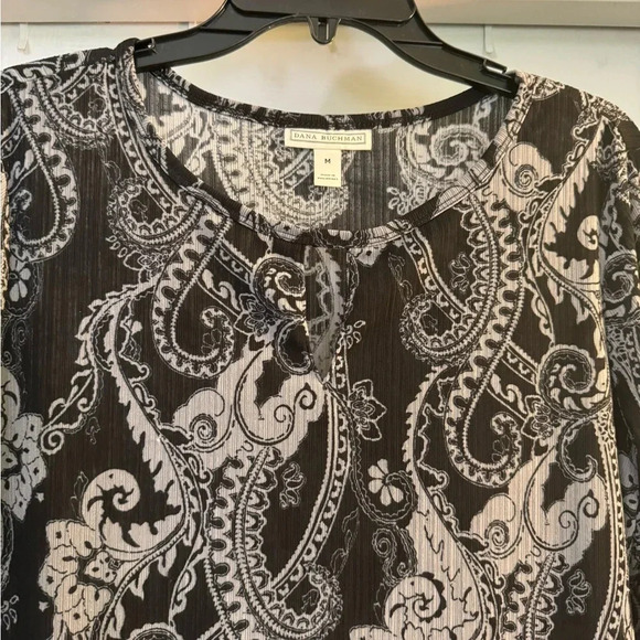 Dana Buchman Tunic Beautiful Blouse - Picture 3 of 7